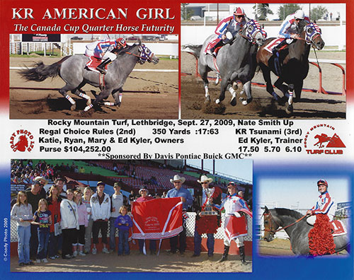 Canada Cup Futurity winner