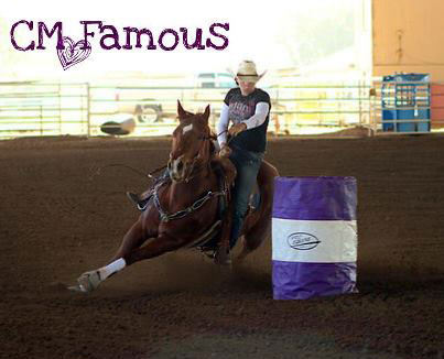 Outstanding daughter of Hezgottabefamous, CM FAMOUS running 1-D times in the early Arizona futurities!! 