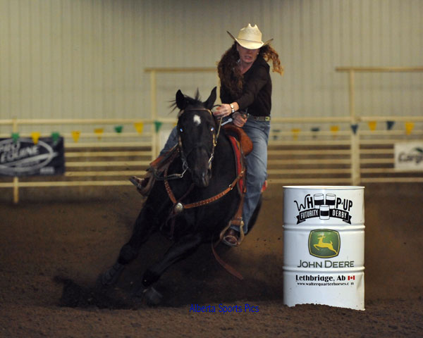 Marthas Ebony Moon - 2009 Canadian Barrel Derby High Point Horse