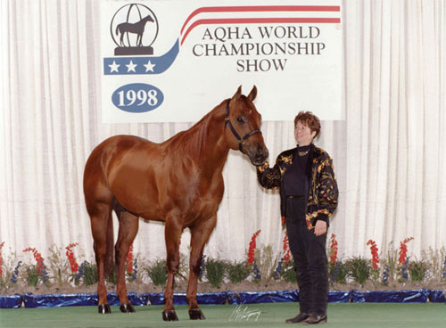 Dudes Genuine San - 1998 AQHA World Show